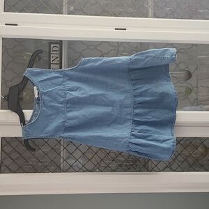BeachLunchLounge denim peplum